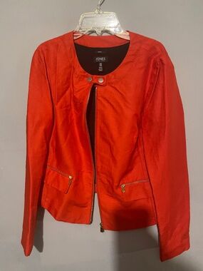 Jones New York women’s size 10 red jacket